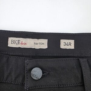 BKE Denim Payton Black Jeans Women's Size 34Rx31.5 Stretch Comfy Preppy Casual